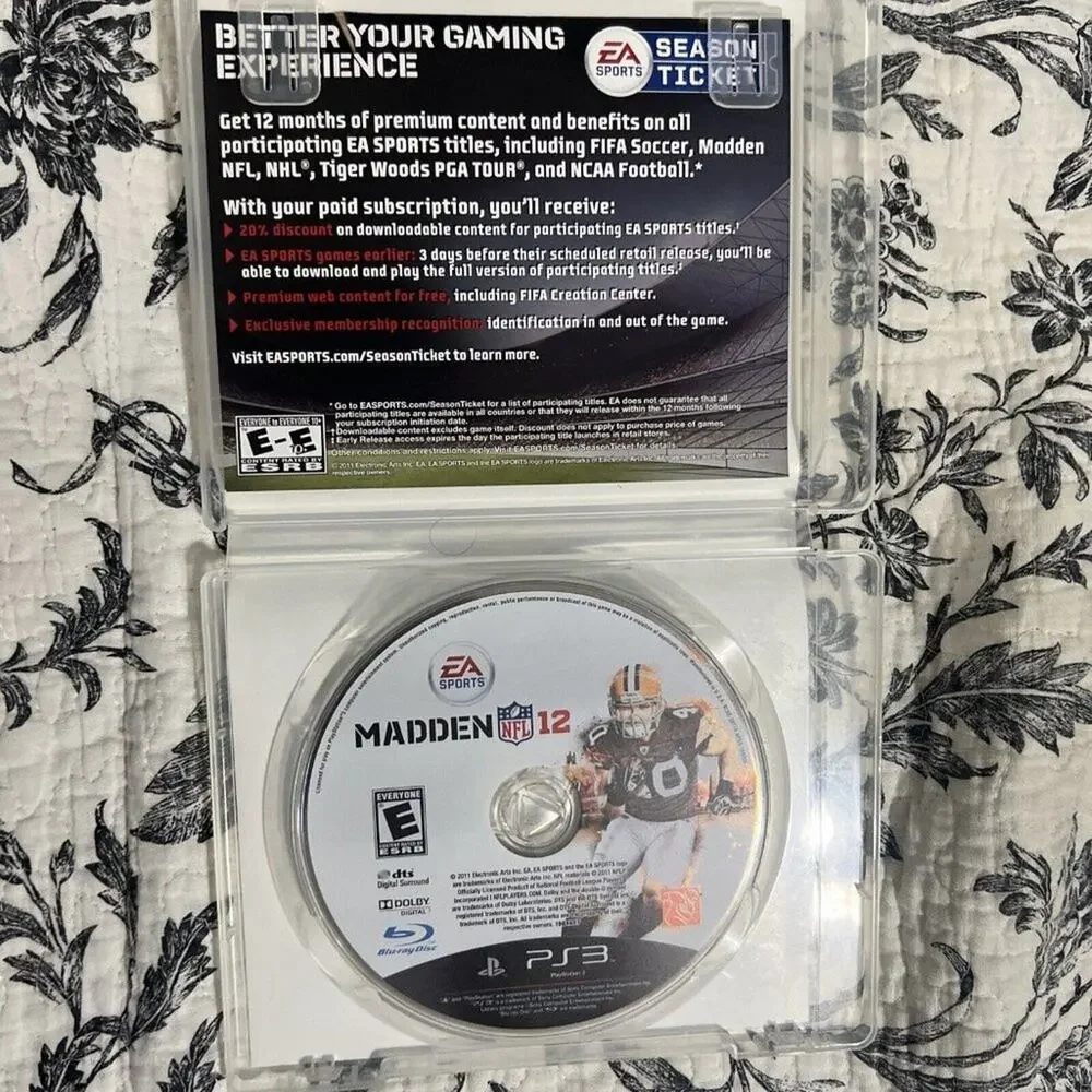 Madden NFL 12 (Sony PlayStation 3, 2011)‎